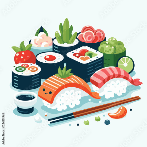seafood, sushi, gourmet, fresh, delicious, rice, food, traditional, fish, japanese, cuisine, sashimi, maki, asian, tasty, culinary, healthy, salmon, roll, lunch, japan, seaweed, restaurant, dinner, as