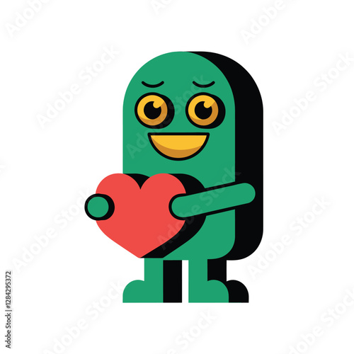 2d vector illustration for cartoon character design for kids and comic book stickers printing and cartoon movie 
