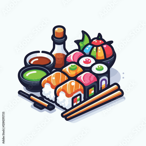 seafood, sushi, gourmet, fresh, delicious, rice, food, traditional, fish, japanese, cuisine, sashimi, maki, asian, tasty, culinary, healthy, salmon, roll, lunch, japan, seaweed, restaurant, dinner, as