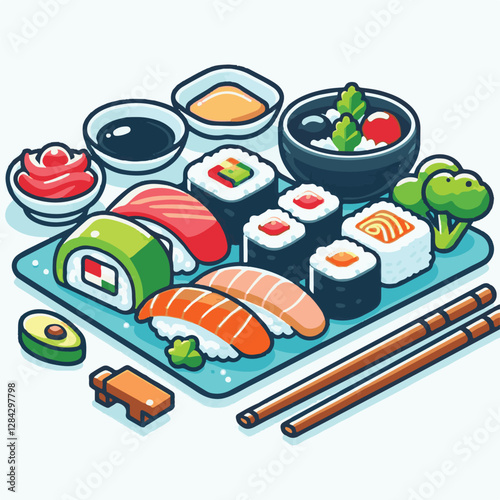 seafood, sushi, gourmet, fresh, delicious, rice, food, traditional, fish, japanese, cuisine, sashimi, maki, asian, tasty, culinary, healthy, salmon, roll, lunch, japan, seaweed, restaurant, dinner, as