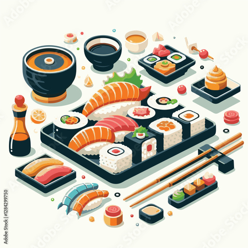 seafood, sushi, gourmet, fresh, delicious, rice, food, traditional, fish, japanese, cuisine, sashimi, maki, asian, tasty, culinary, healthy, salmon, roll, lunch, japan, seaweed, restaurant, dinner, as