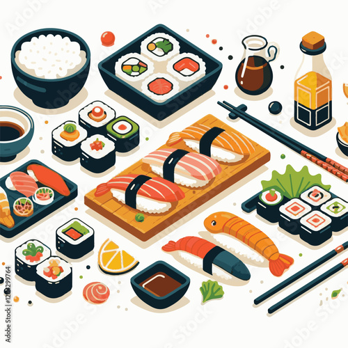 seafood, sushi, gourmet, fresh, delicious, rice, food, traditional, fish, japanese, cuisine, sashimi, maki, asian, tasty, culinary, healthy, salmon, roll, lunch, japan, seaweed, restaurant, dinner, as