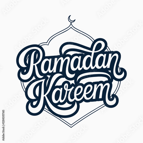 Typography English, Eid Mubarak Banner Design