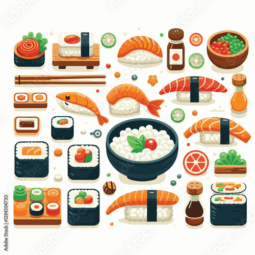 seafood, sushi, gourmet, fresh, delicious, rice, food, traditional, fish, japanese, cuisine, sashimi, maki, asian, tasty, culinary, healthy, salmon, roll, lunch, japan, seaweed, restaurant, dinner, as