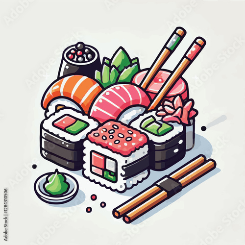 seafood, sushi, gourmet, fresh, delicious, rice, food, traditional, fish, japanese, cuisine, sashimi, maki, asian, tasty, culinary, healthy, salmon, roll, lunch, japan, seaweed, restaurant, dinner, as