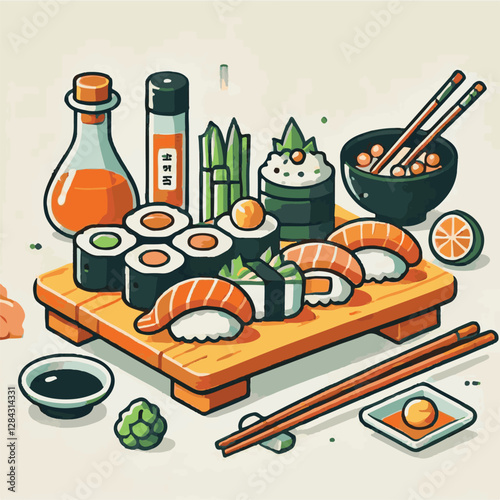 seafood, sushi, gourmet, fresh, delicious, rice, food, traditional, fish, japanese, cuisine, sashimi, maki, asian, tasty, culinary, healthy, salmon, roll, lunch, japan, seaweed, restaurant, dinner, as