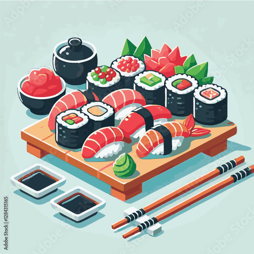 seafood, sushi, gourmet, fresh, delicious, rice, food, traditional, fish, japanese, cuisine, sashimi, maki, asian, tasty, culinary, healthy, salmon, roll, lunch, japan, seaweed, restaurant, dinner, as