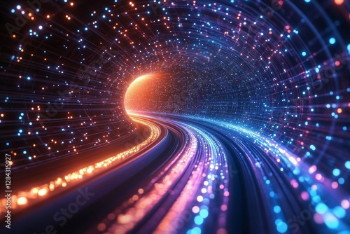 The data flood in fiber optic tunnels