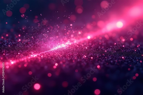 abstract background Explosions of color, particles, matte finish, sharp focus.