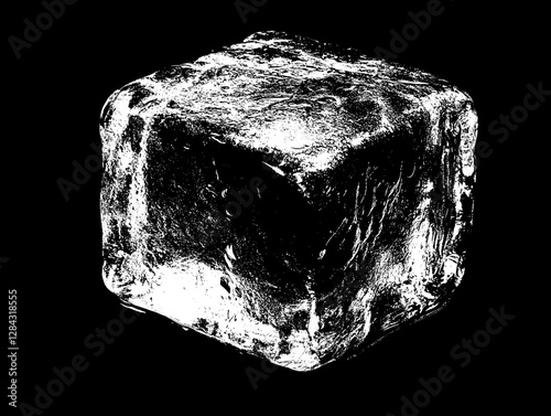 Ice Cube Close-up