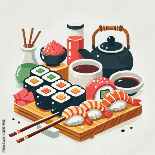seafood, sushi, gourmet, fresh, delicious, rice, food, traditional, fish, japanese, cuisine, sashimi, maki, asian, tasty, culinary, healthy, salmon, roll, lunch, japan, seaweed, restaurant, dinner, as