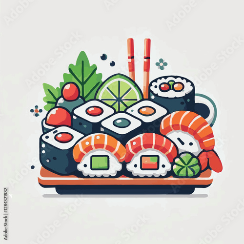 seafood, sushi, gourmet, fresh, delicious, rice, food, traditional, fish, japanese, cuisine, sashimi, maki, asian, tasty, culinary, healthy, salmon, roll, lunch, japan, seaweed, restaurant, dinner, as