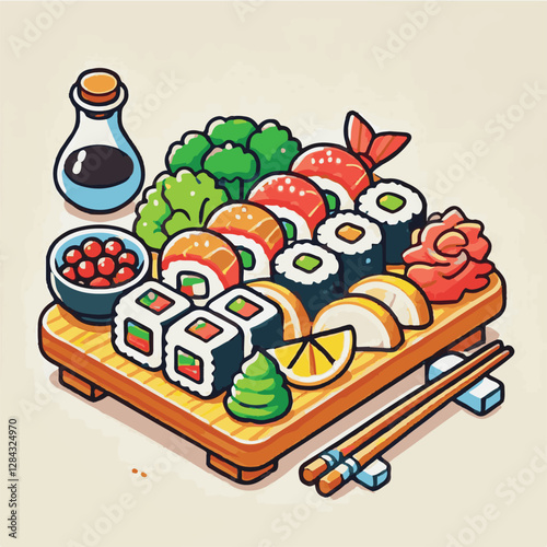 seafood, sushi, gourmet, fresh, delicious, rice, food, traditional, fish, japanese, cuisine, sashimi, maki, asian, tasty, culinary, healthy, salmon, roll, lunch, japan, seaweed, restaurant, dinner, as