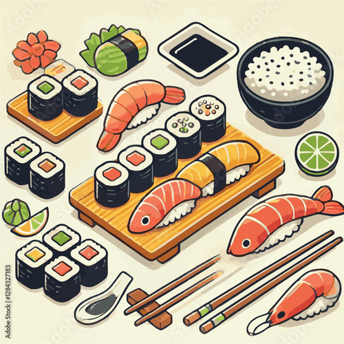 seafood, sushi, gourmet, fresh, delicious, rice, food, traditional, fish, japanese, cuisine, sashimi, maki, asian, tasty, culinary, healthy, salmon, roll, lunch, japan, seaweed, restaurant, dinner, as