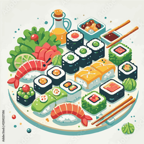 seafood, sushi, gourmet, fresh, delicious, rice, food, traditional, fish, japanese, cuisine, sashimi, maki, asian, tasty, culinary, healthy, salmon, roll, lunch, japan, seaweed, restaurant, dinner, as