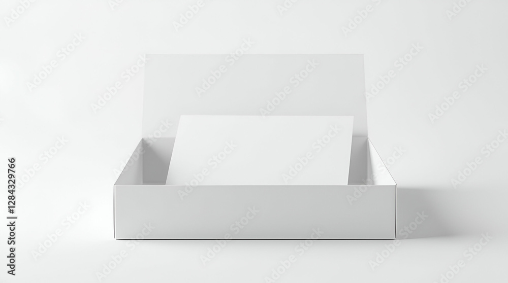Minimalist white blank box on dark background with soft lighting, mockup for branding, packaging design, or product presentation, modern and elegant concept with clean and simple aesthetic Minimalist white blank box on dark background with soft lighting, mockup for branding, packaging design, or product presentation, modern and elegant concept with clean and simple aesthetic