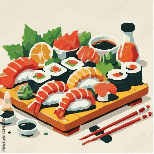 seafood, sushi, gourmet, fresh, delicious, rice, food, traditional, fish, japanese, cuisine, sashimi, maki, asian, tasty, culinary, healthy, salmon, roll, lunch, japan, seaweed, restaurant, dinner, as