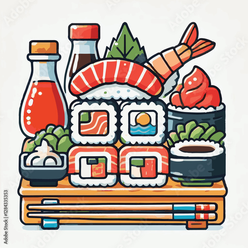 seafood, sushi, gourmet, fresh, delicious, rice, food, traditional, fish, japanese, cuisine, sashimi, maki, asian, tasty, culinary, healthy, salmon, roll, lunch, japan, seaweed, restaurant, dinner, as