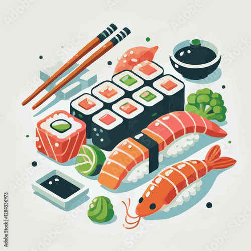 seafood, sushi, gourmet, fresh, delicious, rice, food, traditional, fish, japanese, cuisine, sashimi, maki, asian, tasty, culinary, healthy, salmon, roll, lunch, japan, seaweed, restaurant, dinner, as