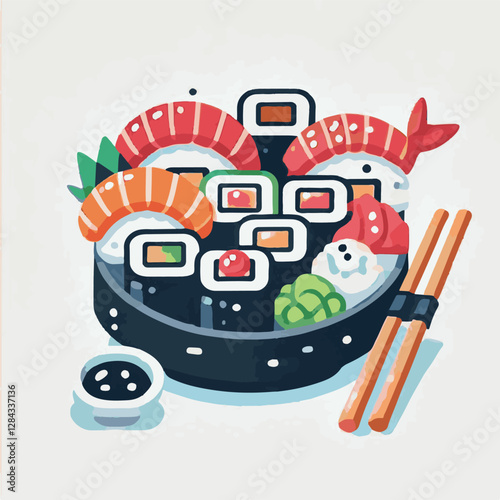 seafood, sushi, gourmet, fresh, delicious, rice, food, traditional, fish, japanese, cuisine, sashimi, maki, asian, tasty, culinary, healthy, salmon, roll, lunch, japan, seaweed, restaurant, dinner, as