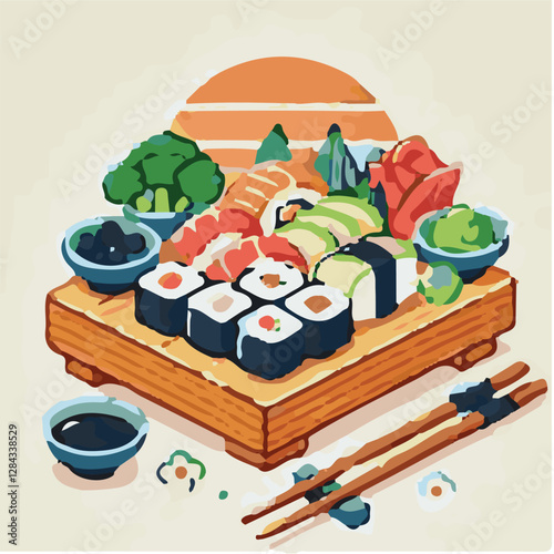 seafood, sushi, gourmet, fresh, delicious, rice, food, traditional, fish, japanese, cuisine, sashimi, maki, asian, tasty, culinary, healthy, salmon, roll, lunch, japan, seaweed, restaurant, dinner, as
