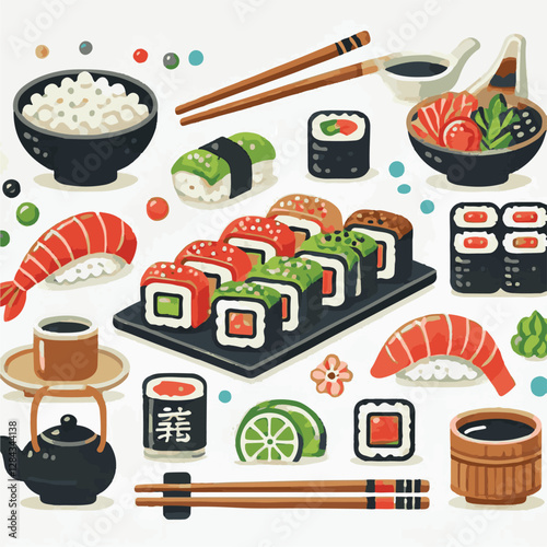 seafood, sushi, gourmet, fresh, delicious, rice, food, traditional, fish, japanese, cuisine, sashimi, maki, asian, tasty, culinary, healthy, salmon, roll, lunch, japan, seaweed, restaurant, dinner, as