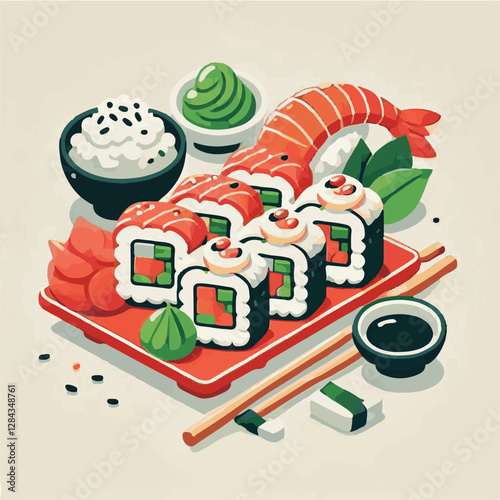 seafood, sushi, gourmet, fresh, delicious, rice, food, traditional, fish, japanese, cuisine, sashimi, maki, asian, tasty, culinary, healthy, salmon, roll, lunch, japan, seaweed, restaurant, dinner, as
