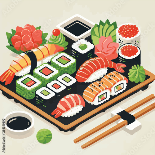 seafood, sushi, gourmet, fresh, delicious, rice, food, traditional, fish, japanese, cuisine, sashimi, maki, asian, tasty, culinary, healthy, salmon, roll, lunch, japan, seaweed, restaurant, dinner, as