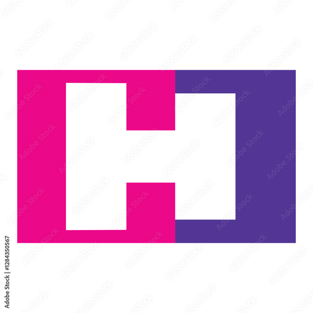 Obraz premium Modern abstract logo design.