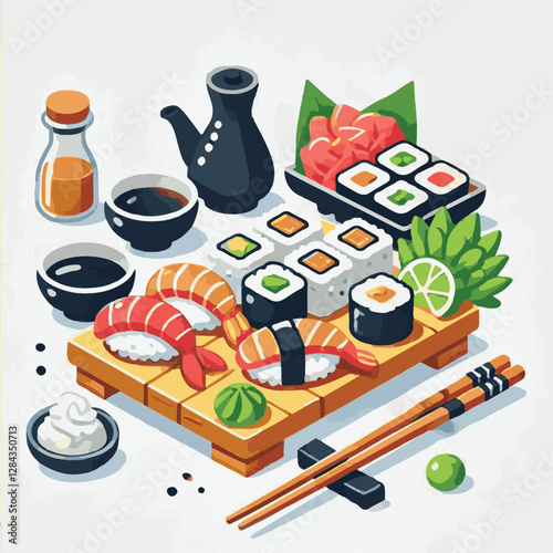 seafood, sushi, gourmet, fresh, delicious, rice, food, traditional, fish, japanese, cuisine, sashimi, maki, asian, tasty, culinary, healthy, salmon, roll, lunch, japan, seaweed, restaurant, dinner, as