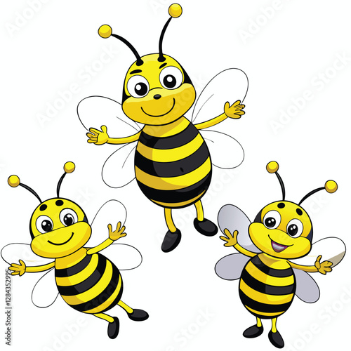 bee and honey