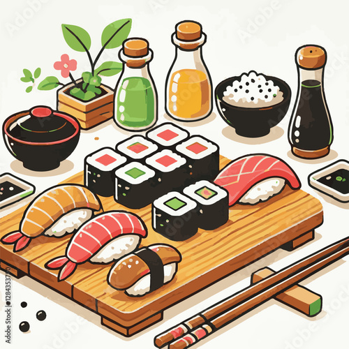 seafood, sushi, gourmet, fresh, delicious, rice, food, traditional, fish, japanese, cuisine, sashimi, maki, asian, tasty, culinary, healthy, salmon, roll, lunch, japan, seaweed, restaurant, dinner, as