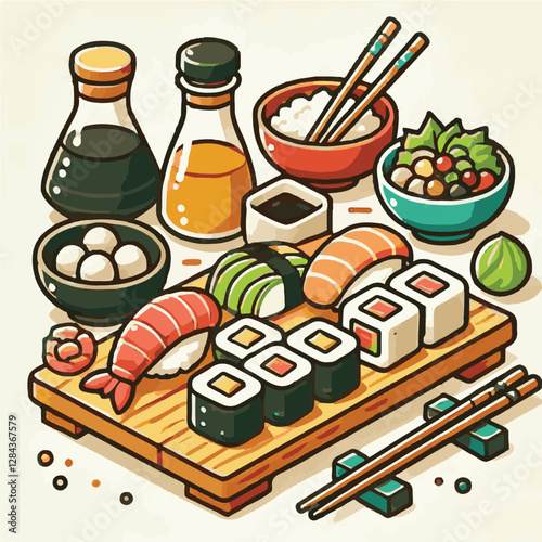 seafood, sushi, gourmet, fresh, delicious, rice, food, traditional, fish, japanese, cuisine, sashimi, maki, asian, tasty, culinary, healthy, salmon, roll, lunch, japan, seaweed, restaurant, dinner, as