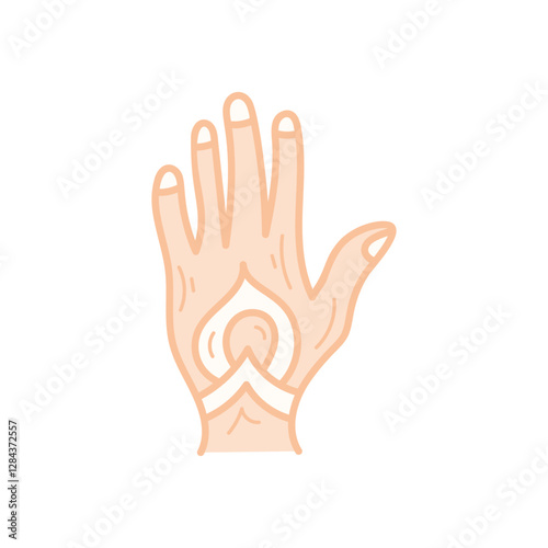 Henna  Vector icon