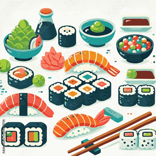 seafood, sushi, gourmet, fresh, delicious, rice, food, traditional, fish, japanese, cuisine, sashimi, maki, asian, tasty, culinary, healthy, salmon, roll, lunch, japan, seaweed, restaurant, dinner, as