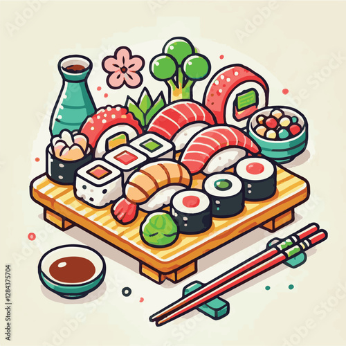 seafood, sushi, gourmet, fresh, delicious, rice, food, traditional, fish, japanese, cuisine, sashimi, maki, asian, tasty, culinary, healthy, salmon, roll, lunch, japan, seaweed, restaurant, dinner, as