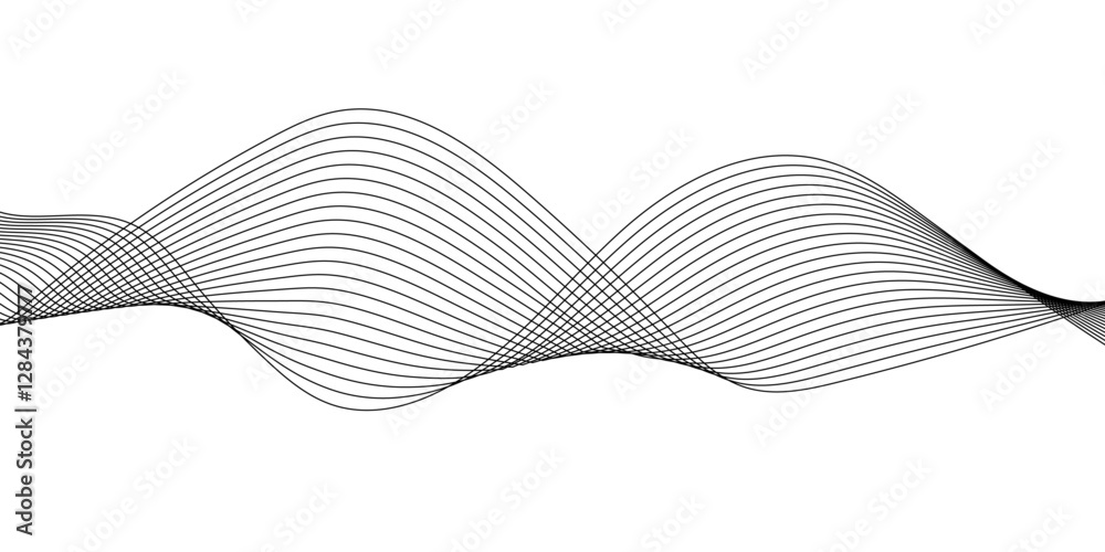 Wave textures white background. Abstract modern grey white waves and lines pattern template. Vector stripes illustration. stock illustration. Wave textures white background. Abstract modern grey white waves and lines pattern template. Vector stripes illustration. stock illustration.