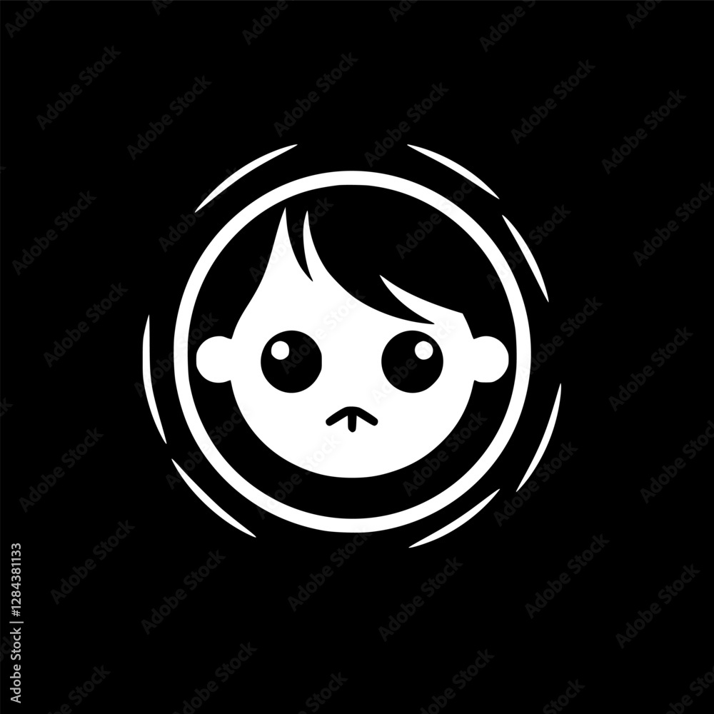 Fototapeta premium Boy - High Quality Vector Logo - Vector illustration ideal for T-shirt graphic