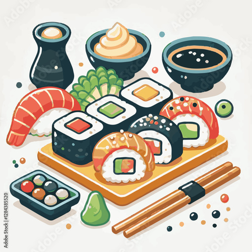 seafood, sushi, gourmet, fresh, delicious, rice, food, traditional, fish, japanese, cuisine, sashimi, maki, asian, tasty, culinary, healthy, salmon, roll, lunch, japan, seaweed, restaurant, dinner, as