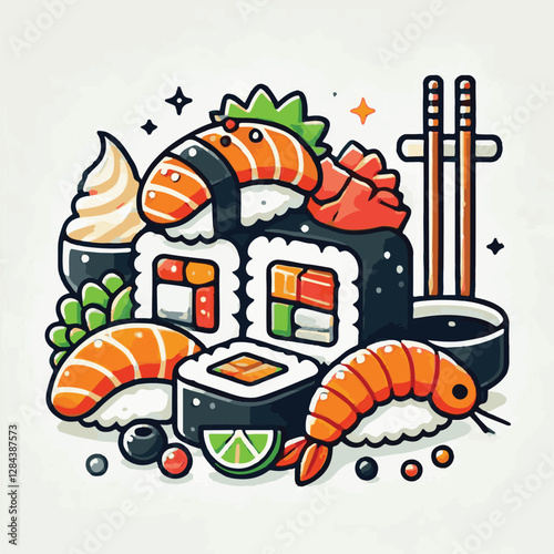 seafood, sushi, gourmet, fresh, delicious, rice, food, traditional, fish, japanese, cuisine, sashimi, maki, asian, tasty, culinary, healthy, salmon, roll, lunch, japan, seaweed, restaurant, dinner, as