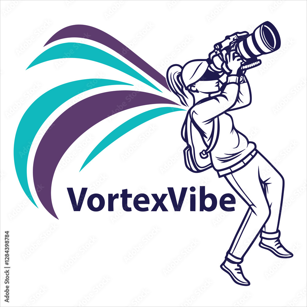 Fototapeta premium Swirling Motion Enthusiast