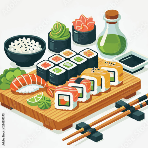 seafood, sushi, gourmet, fresh, delicious, rice, food, traditional, fish, japanese, cuisine, sashimi, maki, asian, tasty, culinary, healthy, salmon, roll, lunch, japan, seaweed, restaurant, dinner, as