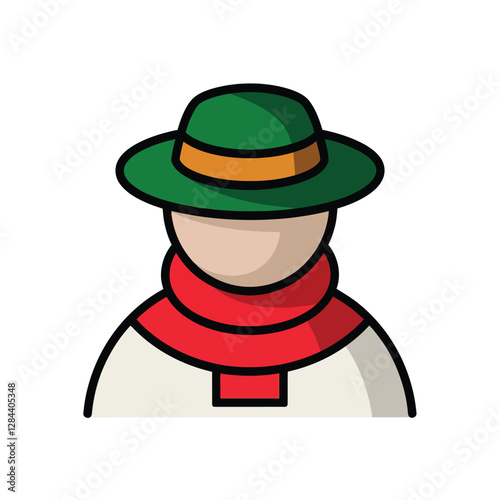 2d vector illustration for cartoon character design for kids and comic book stickers printing and cartoon movie 
