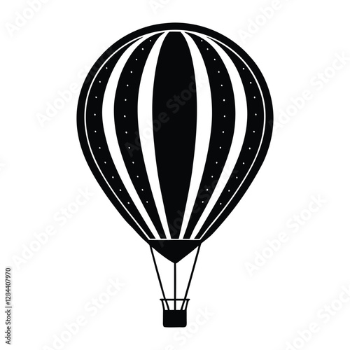 Vector illustration of hot air balloon