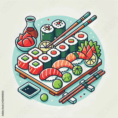 seafood, sushi, gourmet, fresh, delicious, rice, food, traditional, fish, japanese, cuisine, sashimi, maki, asian, tasty, culinary, healthy, salmon, roll, lunch, japan, seaweed, restaurant, dinner, as