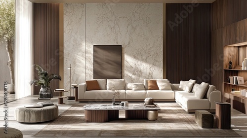 Clean and luxurious furniture store