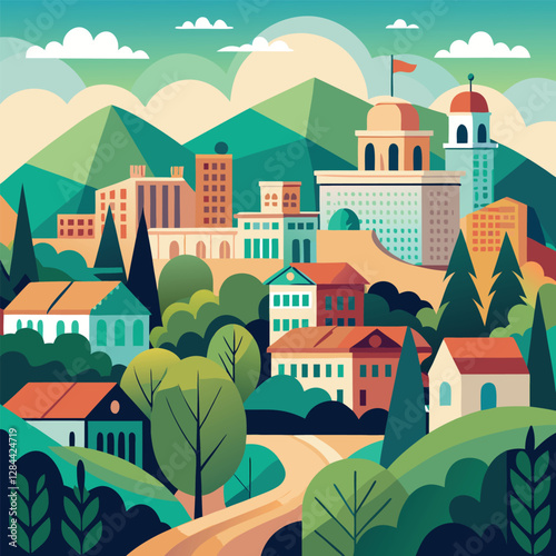 Cityscape Urban Building Skyline