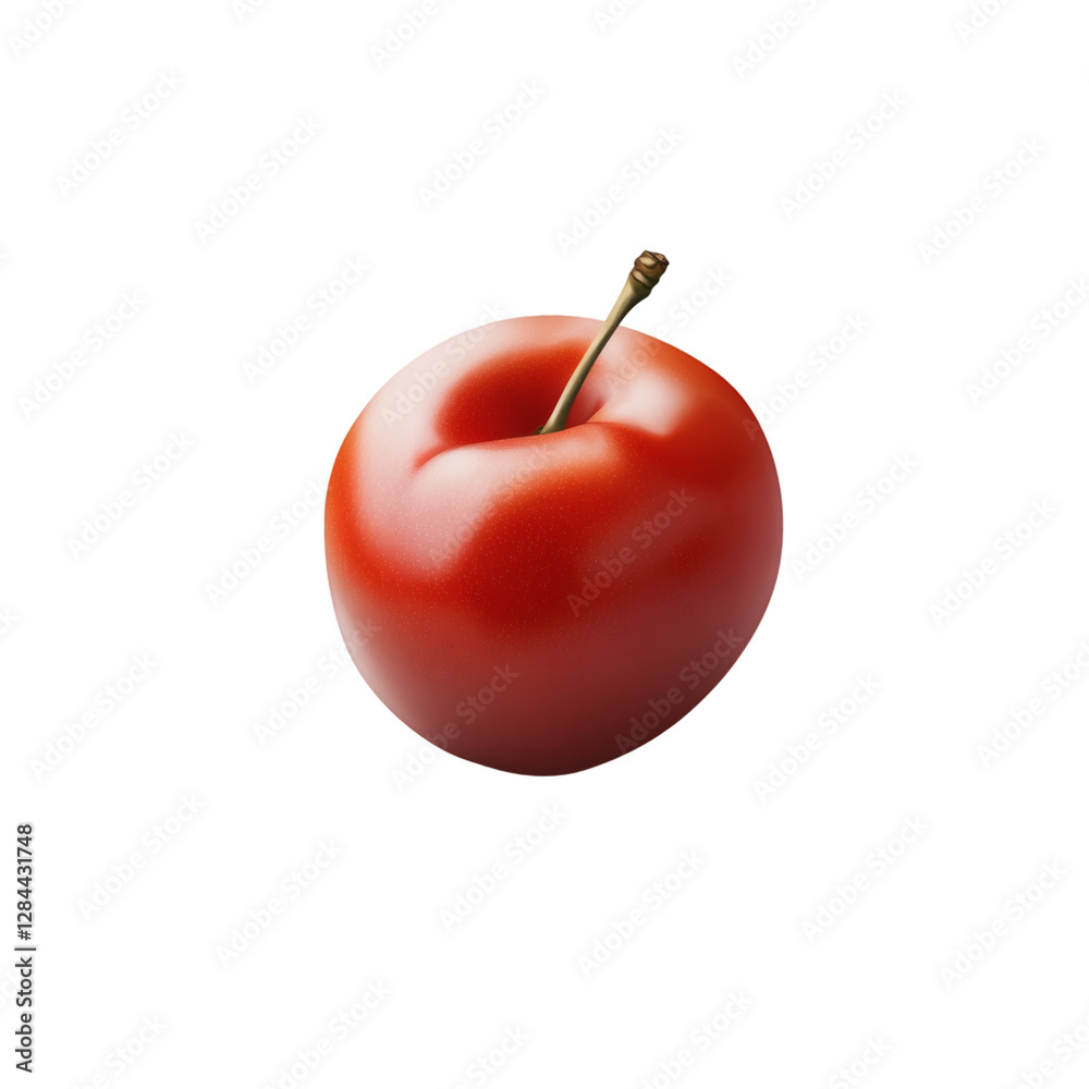 Obraz premium Cherry isolated on transparent background