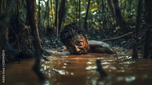 Jungle Entanglement: The Silent Grip of Nature's Quicksand on the Unwary Wanderer