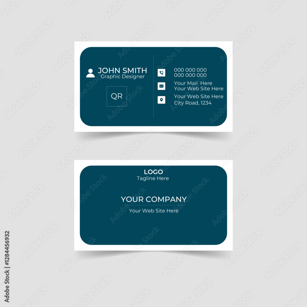Modern and Professional Business Card Design for Corporate Identity Modern and Professional Business Card Design for Corporate Identity